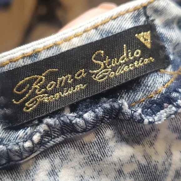 Roma Studio Medium Wash Denim Dress - Picture 8 of 8